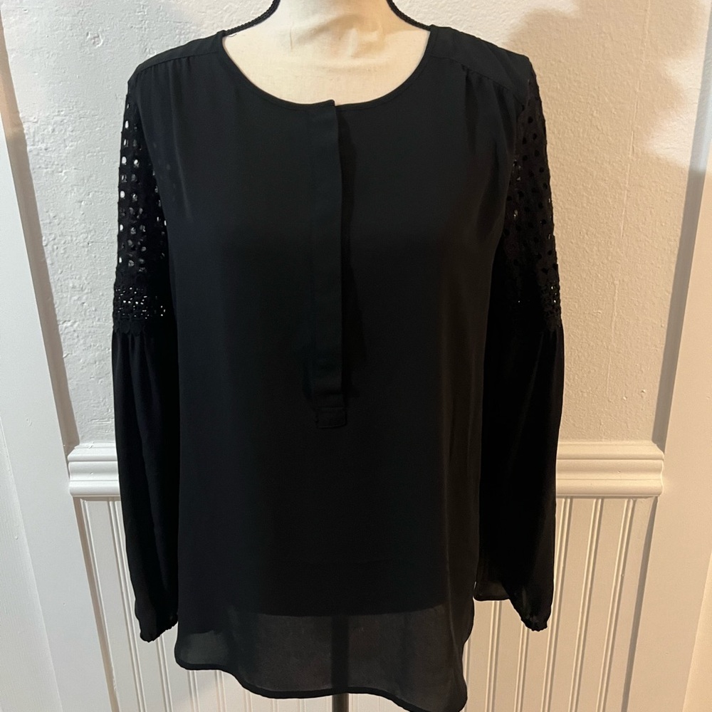 Elegant Black Women's Top